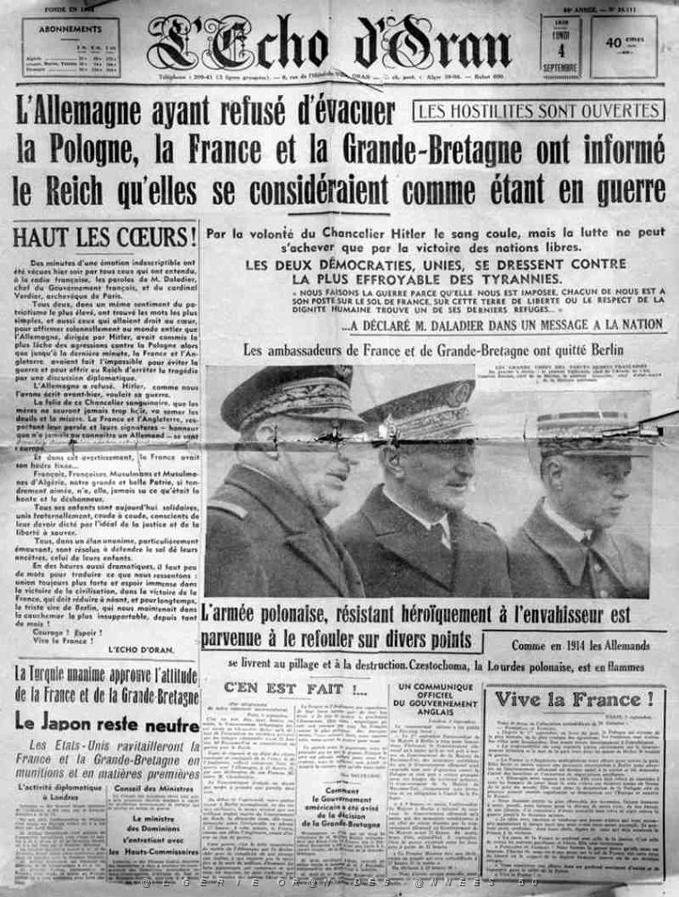 ECHO D ORAN DU 4 SEPTEMBRE 1939.JPG